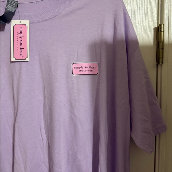 NWT Simply Southern Baseball Girl Tee Shirt - Picture 6 of 7